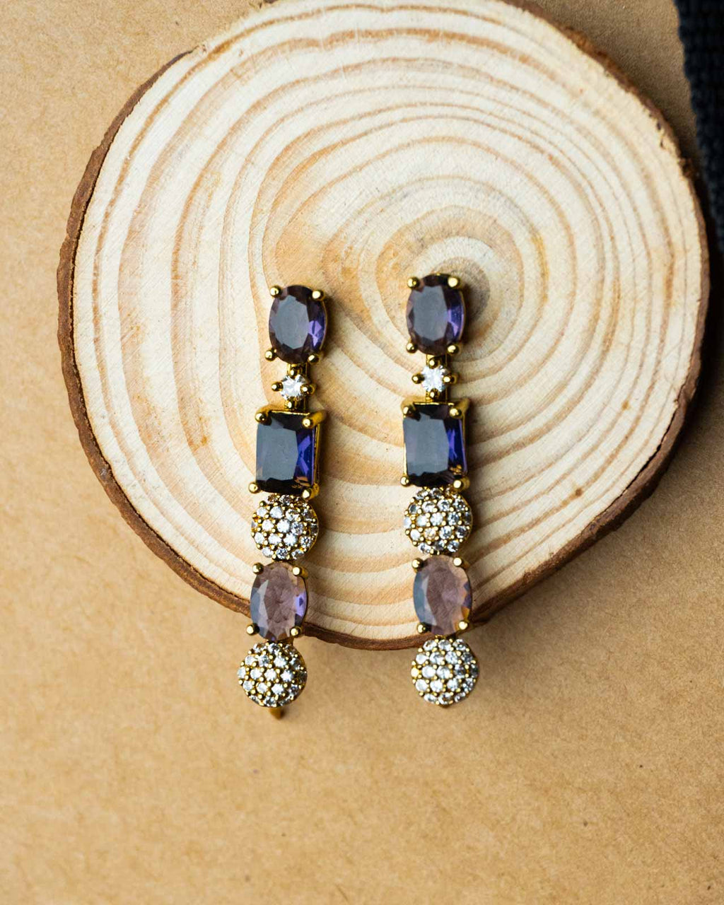Purple Diamond Elegance