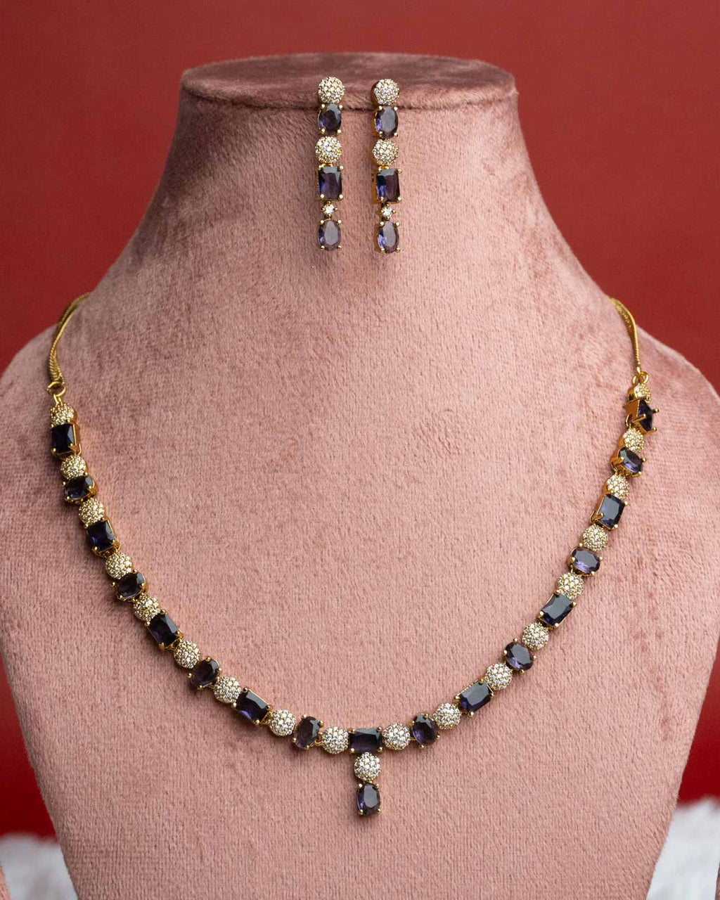 Purple Diamond Elegance