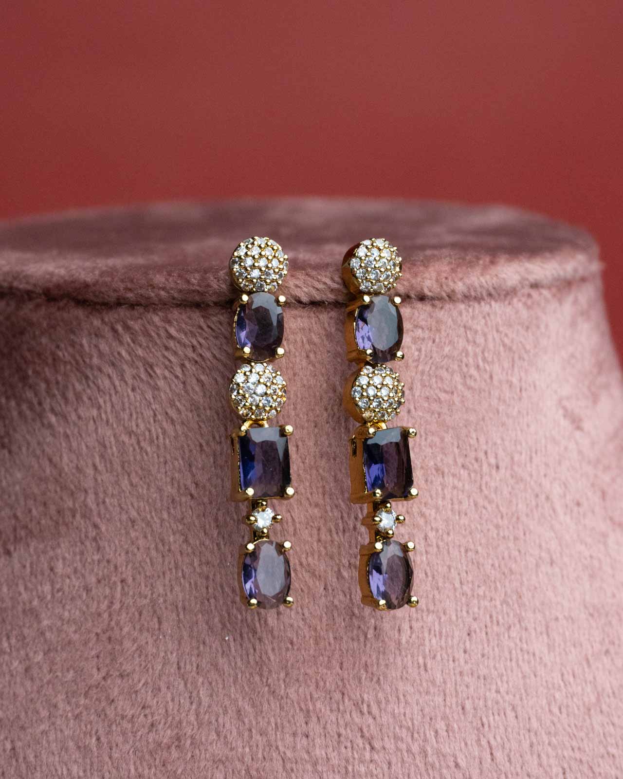 Purple Diamond Elegance