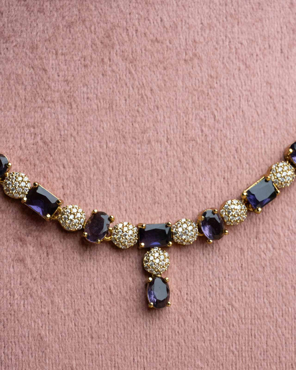 Purple Diamond Elegance
