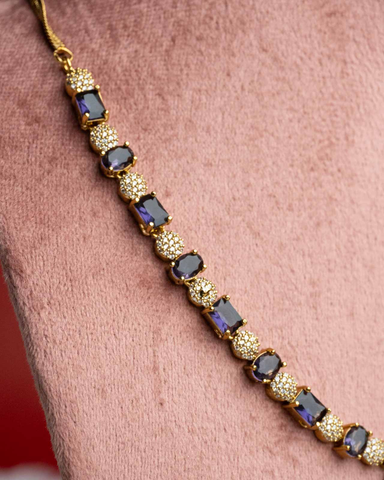 Purple Diamond Elegance