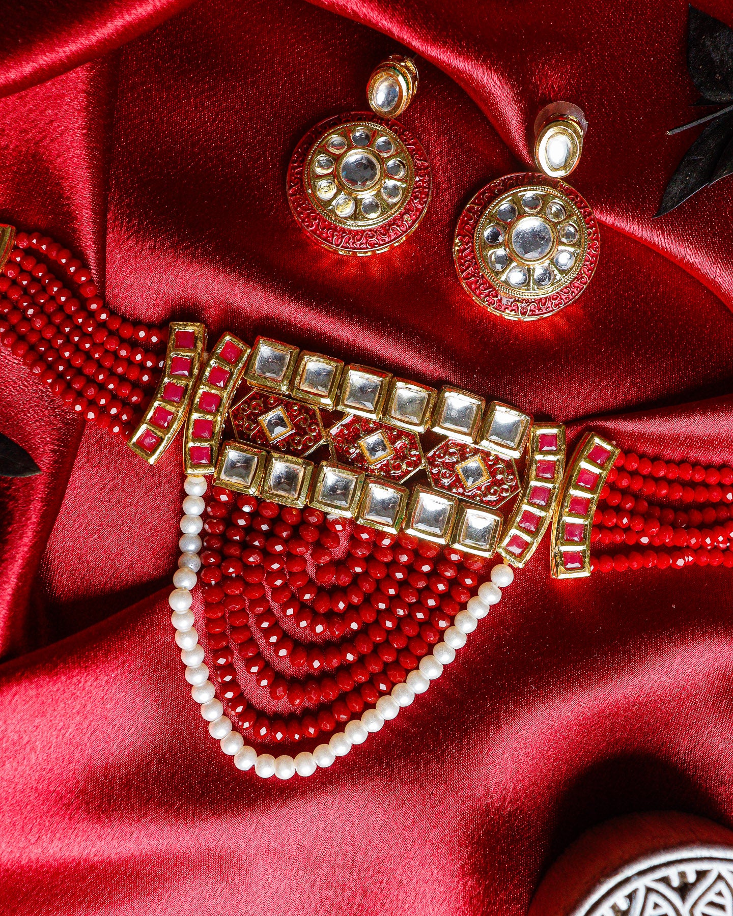 Royal Red Pearl Set