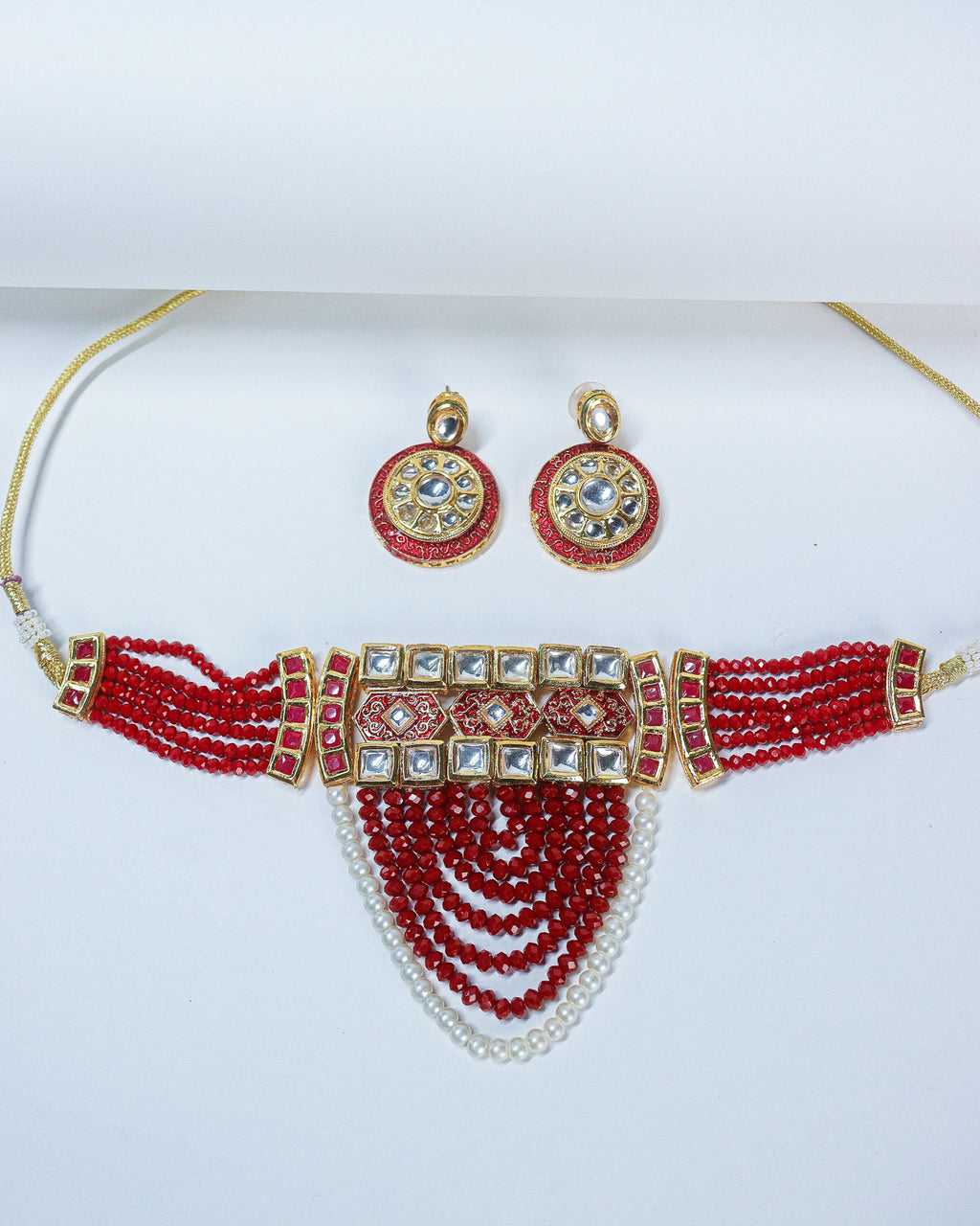 Royal Red Pearl Set