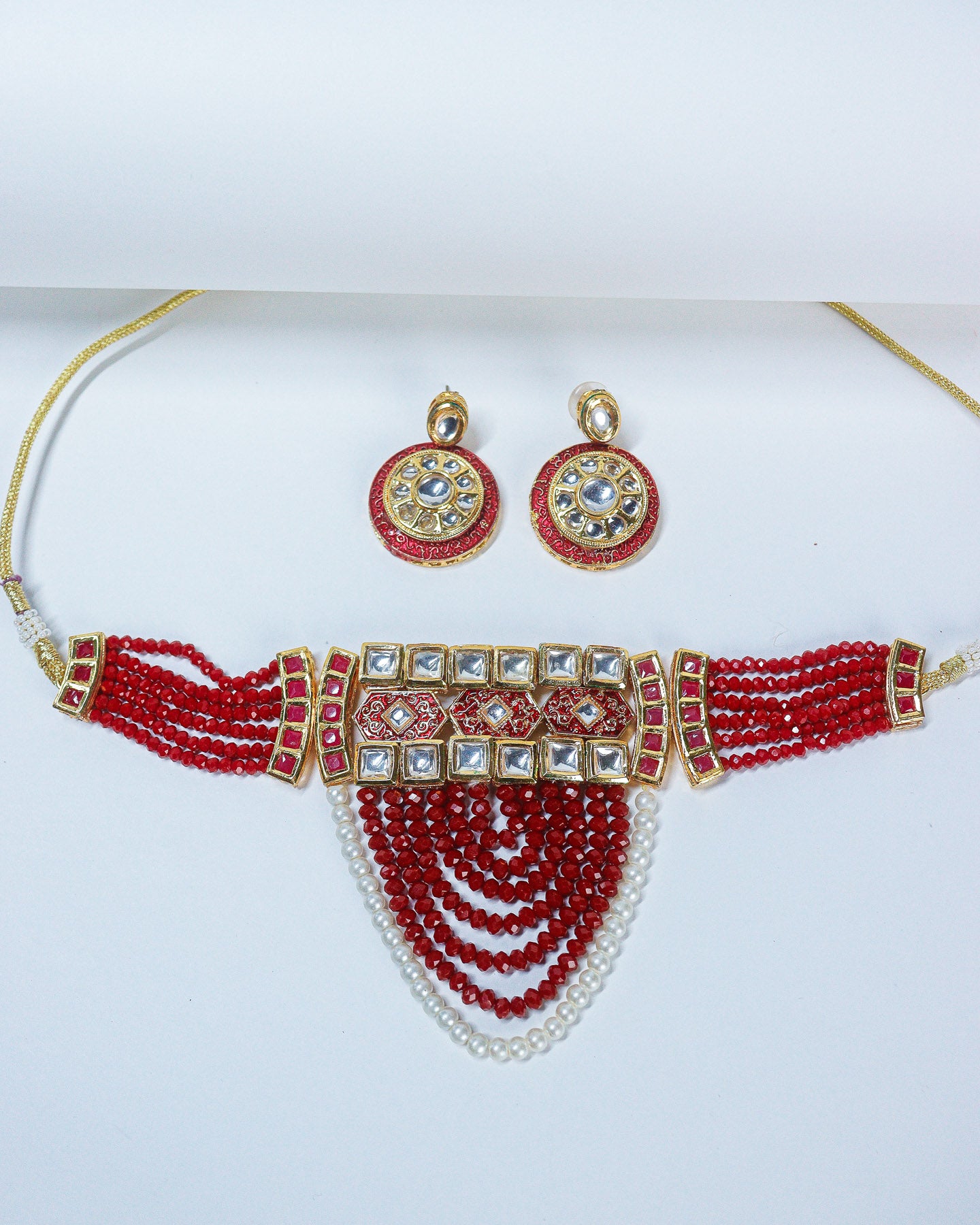 Royal Red Pearl Set
