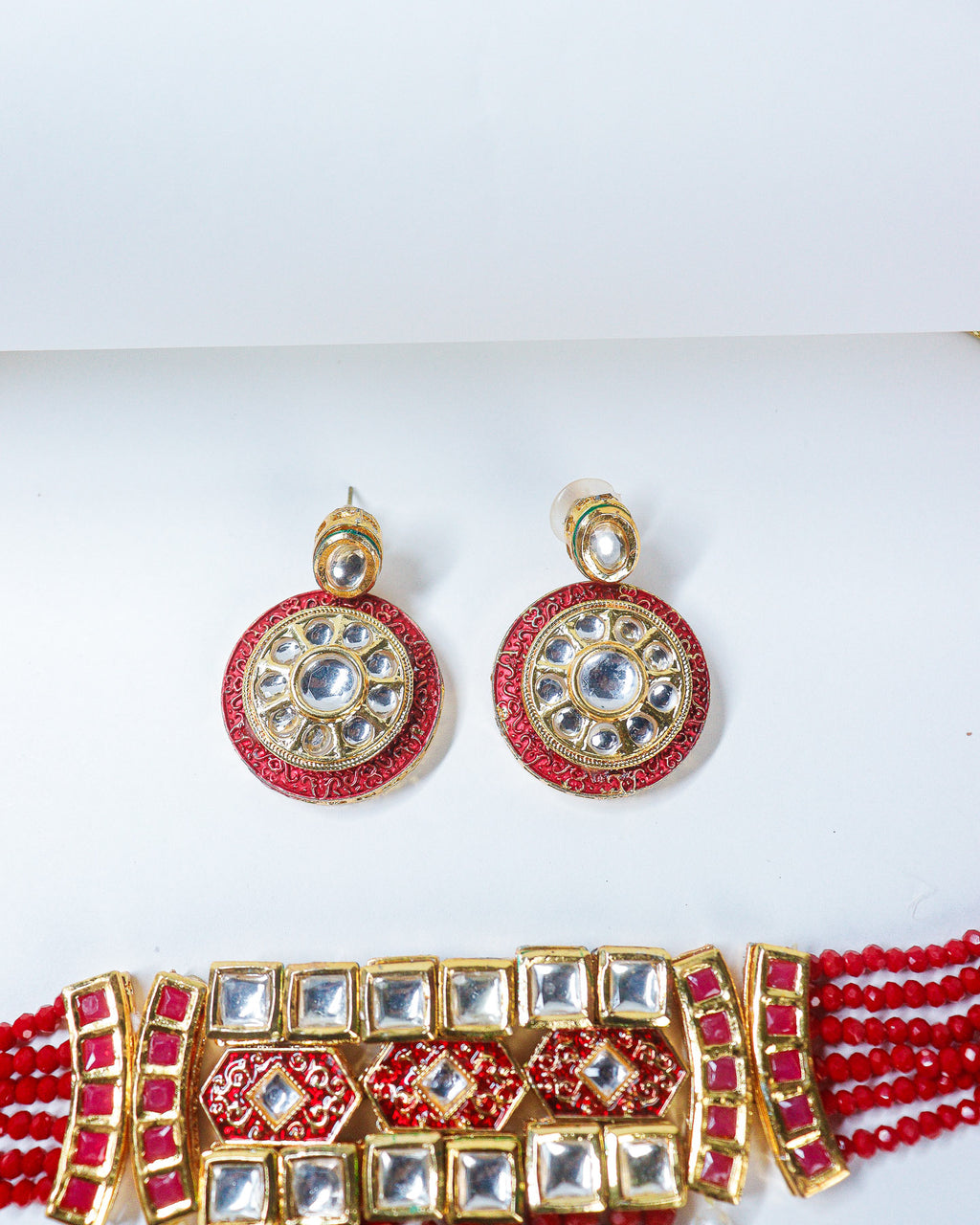 Royal Red Pearl Set